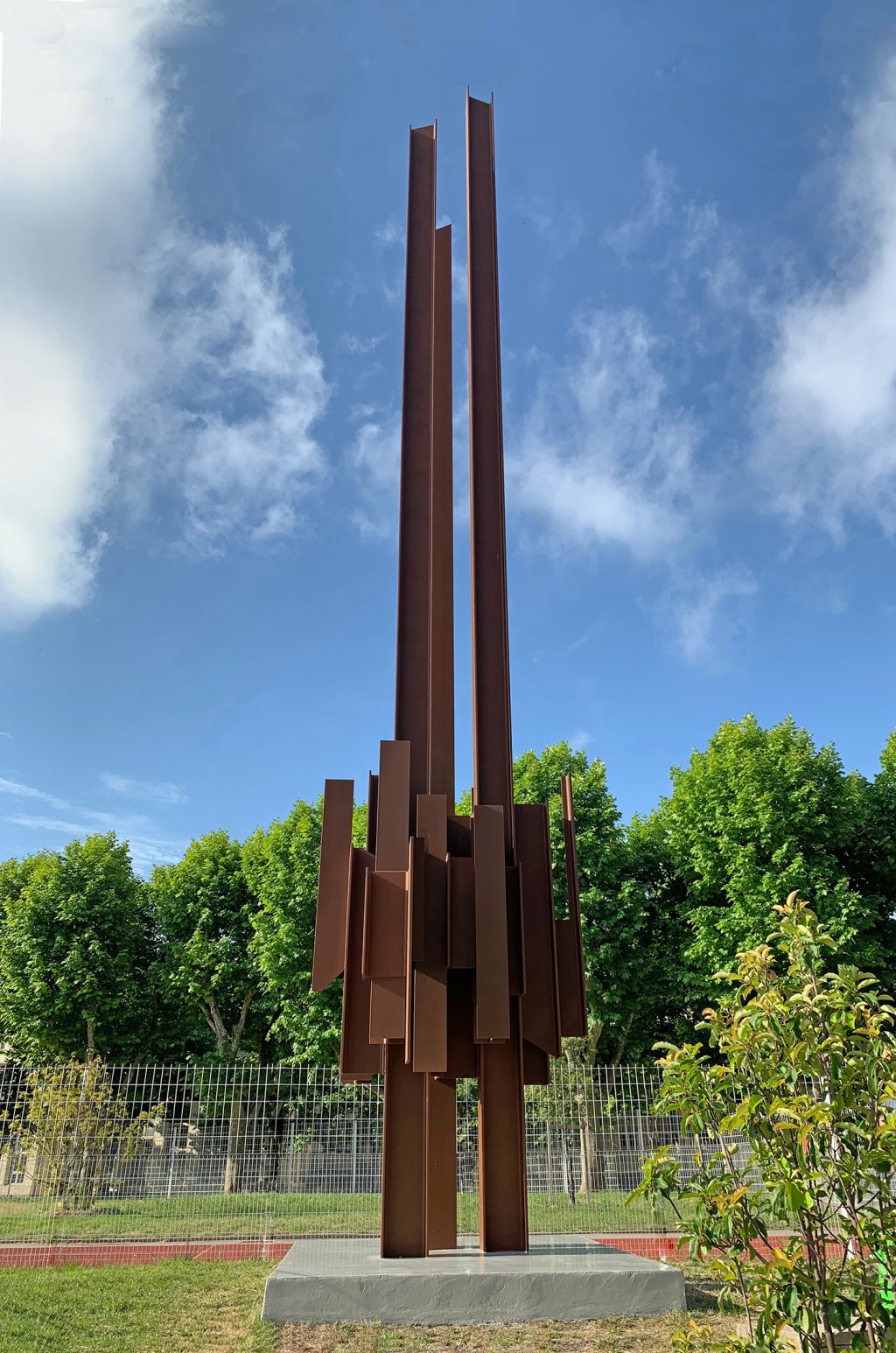 Restauration de la plus grande sculpture Monumentale de Montpellier