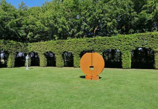 Sculpture Marino di Teana chateau Bois Gilbert