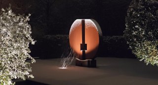 Aube sous la neige