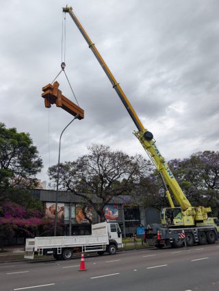 Marino di Teana monumental sculpture