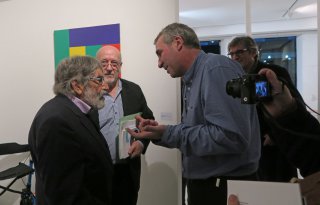 Cruz Diez Raconte ses mémoires avec Marino di Teana