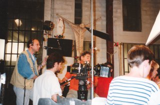 Tournage de Navarro 1986