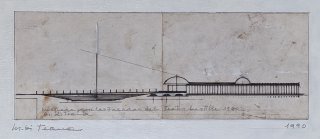 Dessin plan du théatre de la Bastille