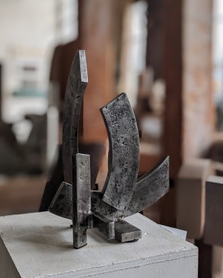 Première sculpture réalisée en 1956